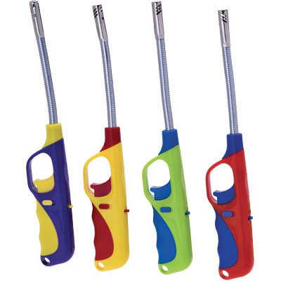 ACCENDIGAS A FIAMMA RICARICABILE SPRAT FLEX - PIEZO H.CM 25
