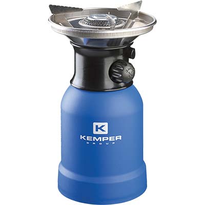 FORNELLO GAS A CARTUCCIA PIEZO KEMPER - CORPO PLASTICA KW 2,2 GR/H 160