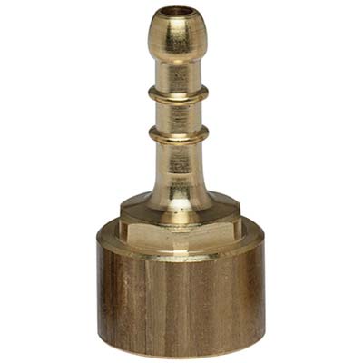 PORTAGOMMA GPL DRITTO FILETTO FEMMINA - OTTONE MM 10 1/2F