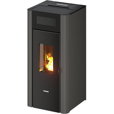 STUFA PELLET AMARANTO 9 FREEPOINT - ANTRACITE KW 9 MM 477X457 H.MM 1001