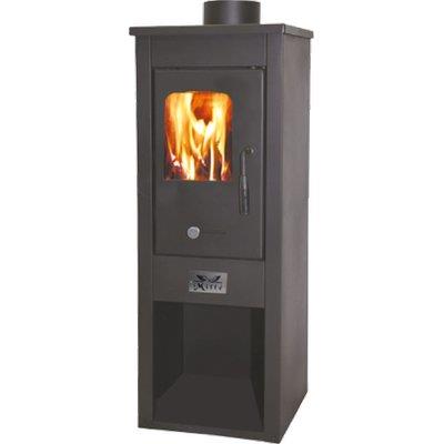 STUFA LEGNA ERA MILLE - NERO KW 6,8 MM 330X350 H.MM 940