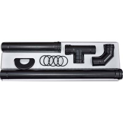 TUBO PELLET NERO OPACO KIT SAVE - CM 8 CF=PZ 11