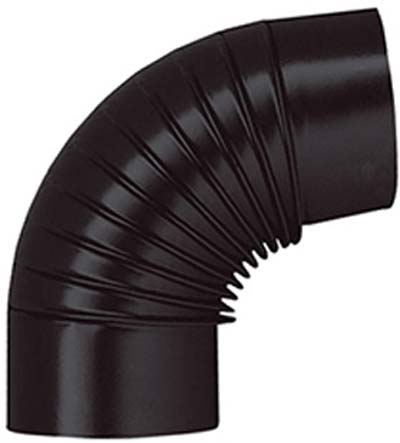 GOMITO LEGNA 90° CLASSIC NERO OPACO SAVE - CM 13
