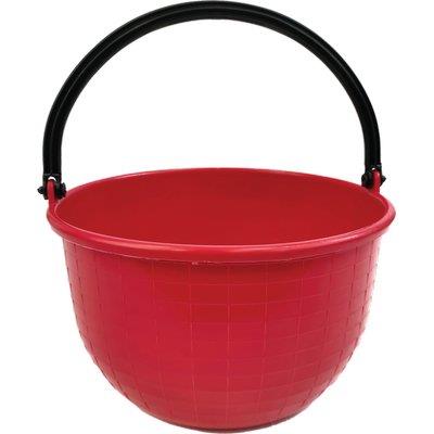 CESTA RACCOLTA TONDA - PPL ROSSO LT 14