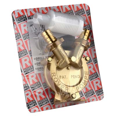 POMPA TRAVASO X TRAPANO OTTONE DRILL 20 ROVER - LT/H 1500 H.MAX MT 24 MM 20