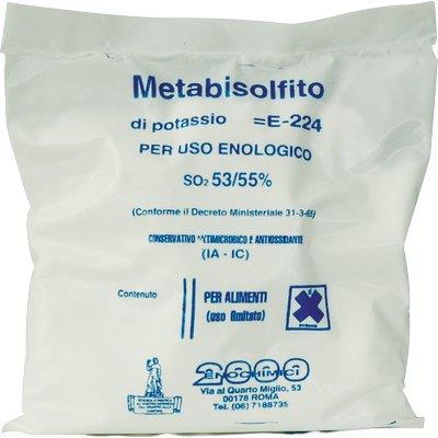 METABISOLFITO POTASSICO ENOLOGICO E224 - GR 100