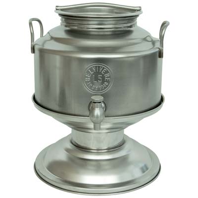 MINI FUSTINO GRAFFATO BELVIVERE - INOX 18/10 LT 5