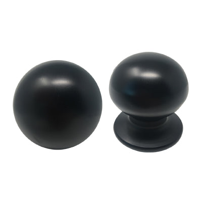POMOLO X PORTONE 169 SAGUATTI - ALLUMINIO NERO D.MM 70 BASE D.MM 60