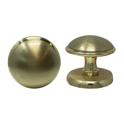 POMOLO X PORTONE GIADA - OTTONE ORO SATINATO D.MM 70 BASE D.MM 70