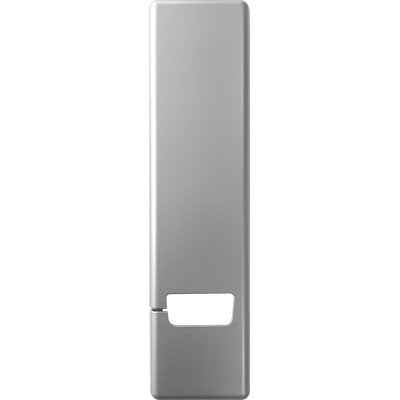 PLACCA AVVOLGITORE INCASSO UNIVERSALE - ABS GRIGIO SATINATO MM 65X250