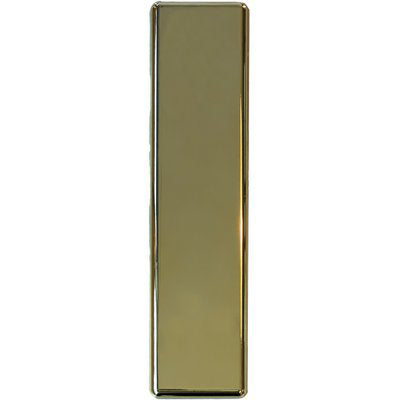 PLACCA AVVOLGITORE CIECA UNIVERSALE - ABS ORO LUCIDO MM 65X250