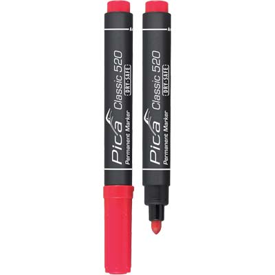 PENNARELLO CLASSIC 520/40 PICA - ROSSO PUNTA TONDA