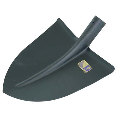 BADILE A PUNTA + SPALLA BASE WORKIT - ACCIAIO CM 29X30 GR 1000