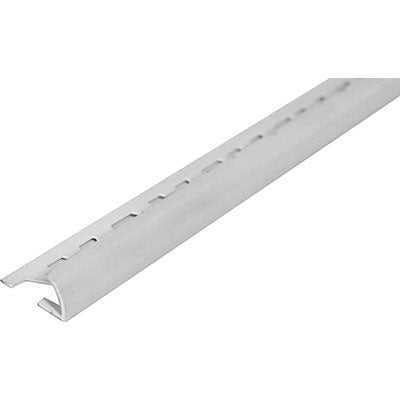 PROFILO JOLLY ECOROND ARCANSAS - PVC GRIGIO CHIARO SATINATO MM 8X21,5 H.CM 250