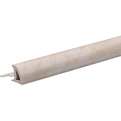 PROFILO JOLLY ECORONDMARM ARCANSAS - PVC MARMO ROSA CHIARO MM 8X24 H.CM 250