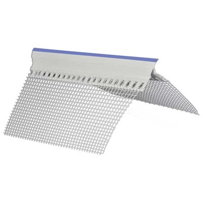 PARASPIGOLO INTONACO GOCCIOLATOIO + RETE - MM 100X100 H.CM 250