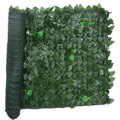 SIEPE SEMPREVERDE LAURO + RETE OMBRA - PE VERDE H.CM 100 L.MT 10