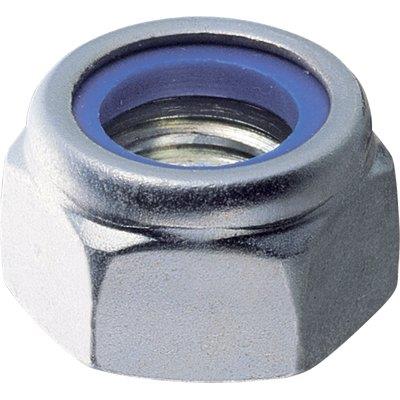 DADO ESAGONALE AUTOBLOCCANTE ALTO - ZINCATO M 6 CF=PZ 500