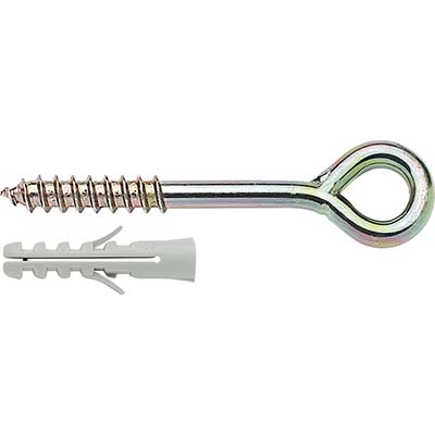 TASSELLO ACCIAIO/NYLON PONTEGGI E/PN ELEMATIC - OCCHIOLO ZINCATO MM 50 + E/PN 14X120