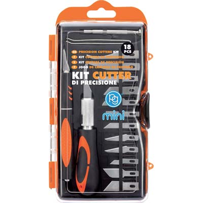 CUTTER DI PRECISIONE IN KIT PG - CF=PZ 18