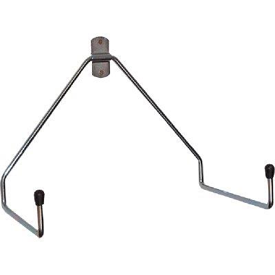 SUPPORTO A GANCIO DOPPIO 307 MINUTEX - ACCIAIO ZINCATO CM 20X5