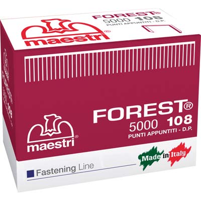 PUNTO FOREST 108 X FISSATRICE RO-MA - ZINCATO CF=PZ 5000 MM 10,05X8