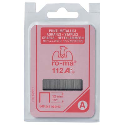 PUNTO AP X FISSATRICE SELF RO-MA - AP 112 ZINCATO CF=PZ 840 MM 10,05X12