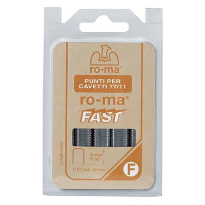 PUNTO 77 X FISSATRICE FISSACAVO M77 RO-MA - 77/11 ZINCATO MM 5X11