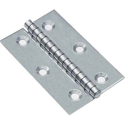CERNIERA STRETTA 3324 VALTOCE - INOX PERNO FISSO MM 60X50X1,5