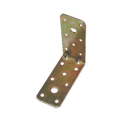 GIUNZIONE GAZEBO PESANTE ANGOLARE 869 - ZINCATA GIALLA S.MM 2,5 MM 90X90X40