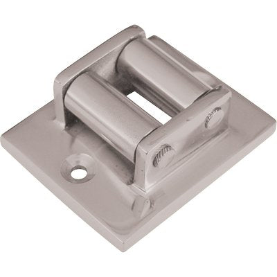 GUIDACINGHIA A RULLI FORI VERTICALI COTTALI - OTTONE CROMO SATINATO MM 45X60