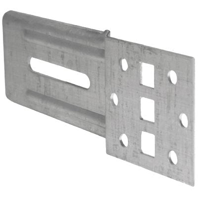 STAFFA SUPPORTO MOTORE 3 FORI X RULLO AVVOLGIBILI - A SQUADRA ZINCATO MM 165X47