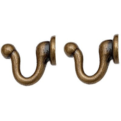 GANCIO X TENDA BOLD - ZAMA BRONZO CF=PZ 2 MM 30