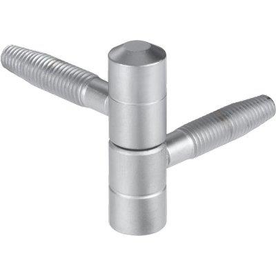 CERNIERA TIPO ANUBA 119 AGB - ACCIAIO CROMATO OPACO MM14