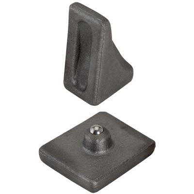 PIASTRA A SALDARE 347 COMBI - FERRO GREZZO MM 71X62 H.MM 93