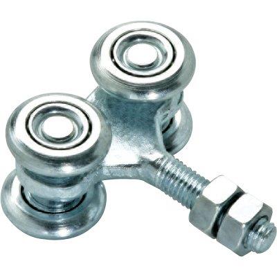 CARRELLO SCORREVOLE 4P COMUNELLO - ZINCATO 4 RUOTE D.MM 24 + PERNO 8 MA