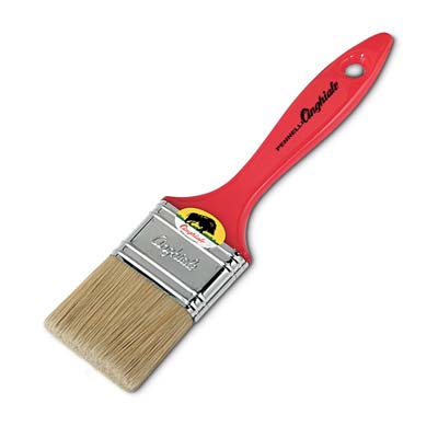 PENNELLESSA MANICO PLASTICA 529 CINGHIALE - SETOLA BIONDA MM 50X52