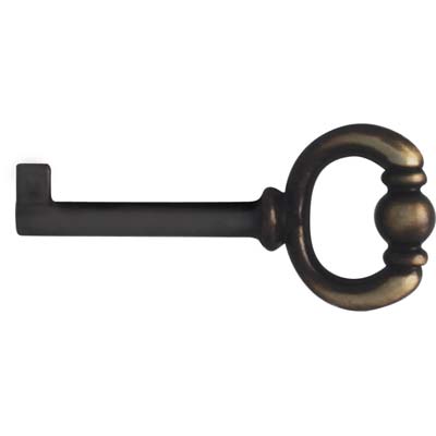 CHIAVE MOBILI H/1220 - ZAMA BRONZO SFUMATO MM 74