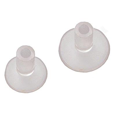 VENTOSA + GAMBO - PVC TRASPARENTE G.MM 6X12 D.MM 15 CF=PZ 300