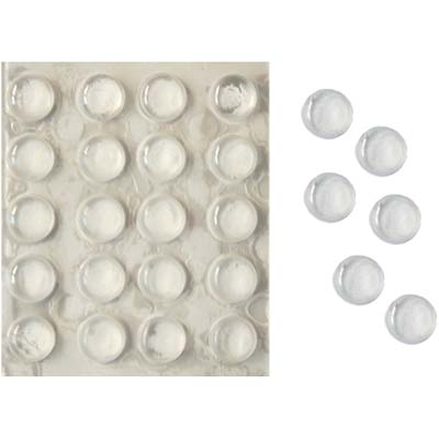 PARACOLPI ADESIVO PRONTY - SILICONICO MM 10X3 CF=PZ 20