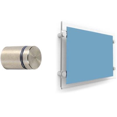DISTANZIATORE X TARGHE - ACCIAIO INOX MM 19X25