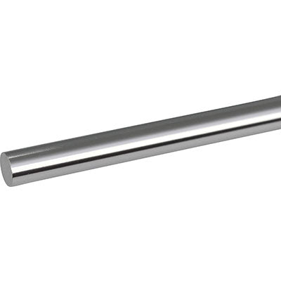 PROFILO TUBO PIENO ARCANSAS - ALLUM ARGENTO LUX MM 8 H.CM 100