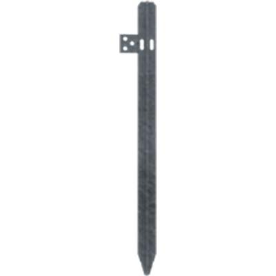 PALETTO DISPERSORE ZINCATO + PIASTRA - SEZIONE A CROCE MM 50X50X5 H.CM 100