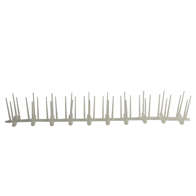 DISSUASORE VOLATILI A SPILLI PP - 40 PUNTE H.CM 7,8 BASE CM 50X5,5