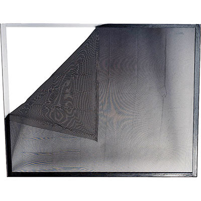 ZANZARIERA FINESTRA A STRAPPO ECCO IRS - POLIESTERE NERO CM 150 H.CM 300
