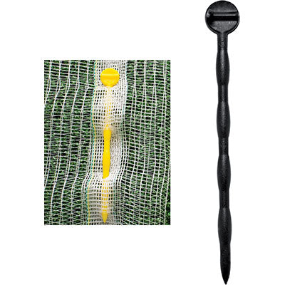 CHIODO CUCI RETE OLIVE - PP NERO CM 11 CF=PZ 250