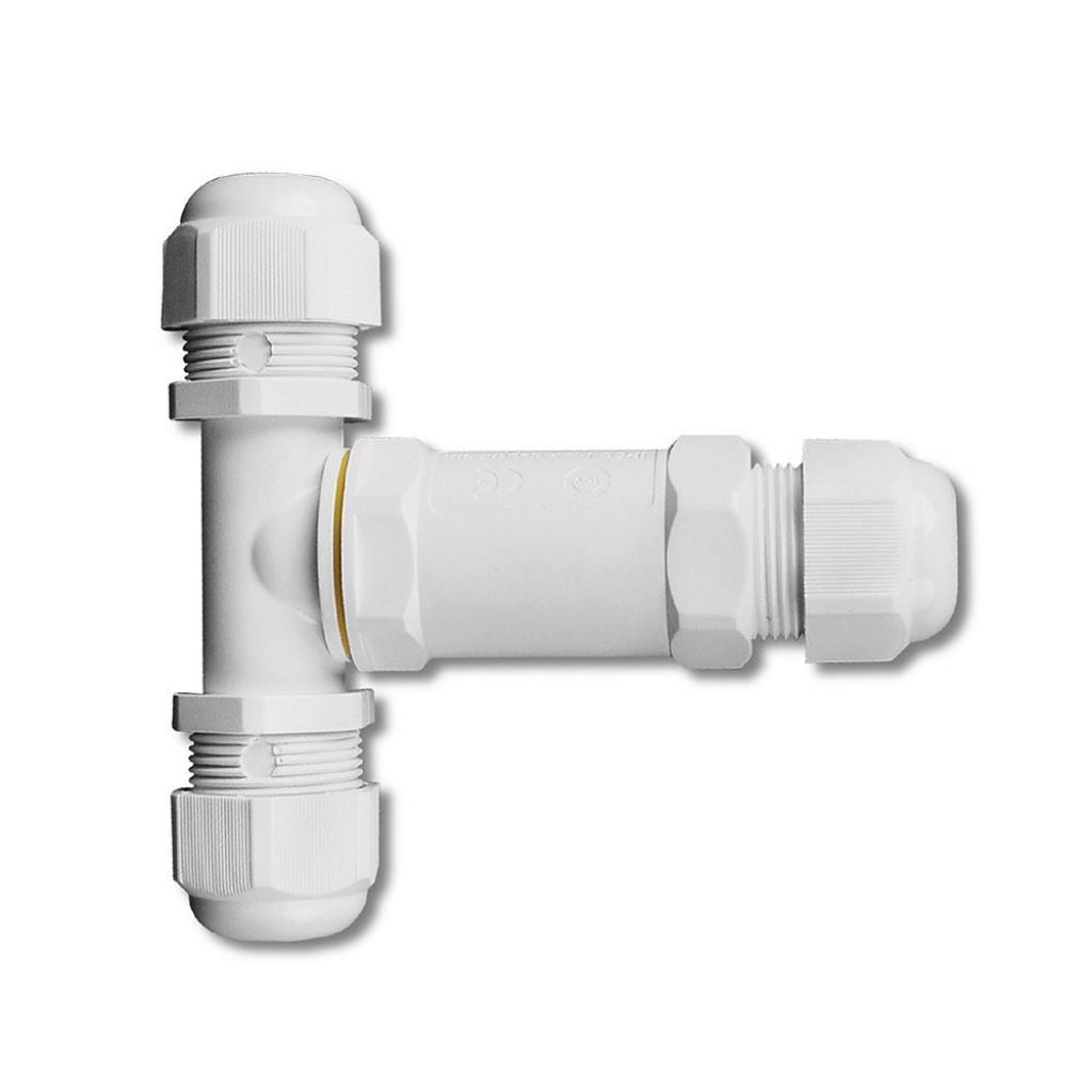 Waterproof White Terminal Block 8 12mm IP68