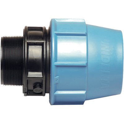 MANICOTTO A COMPRESSIONE FIL MASCHIO PN16 UNIDELTA - MM 50X1"1/2M