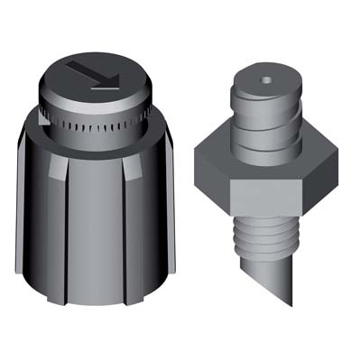 MICROSPRUZZATORE X IRRIGOCCIA 180° IRRITEC - F.MM 1,0 G.MT 1,9 BAR 2 LT/H 39