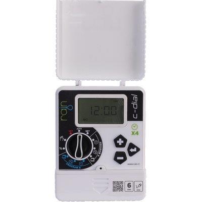 CENTRALINA IRRIGAZIONE C-DIAL INTERNO RAIN - ZONE 6 VOLT 220/24 TRASF ESTERNO